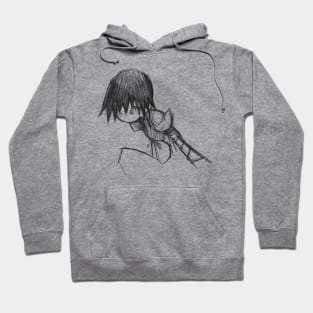 Kanbaru Suruga (Bakemonogatari) "Ending" Hoodie